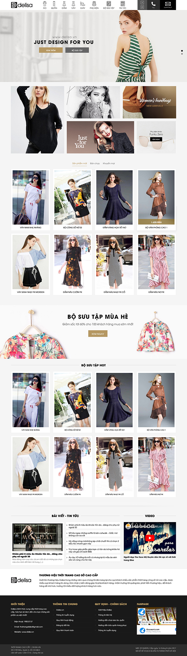 Shop thời trang Delisa